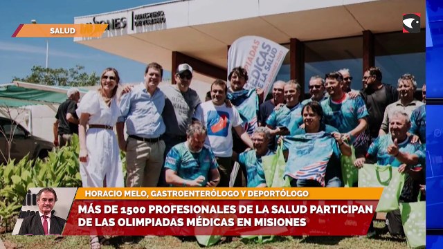 Más de 1500 profesionales de la salud participan de las olimpiadas médicas en Misiones
