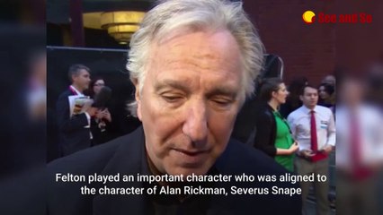 Tom Felton: A key moment the actor shared with Alan Rickman
