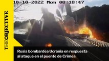Rusia bombardea Ucrania en respuesta al ataque en el puente de Crimea