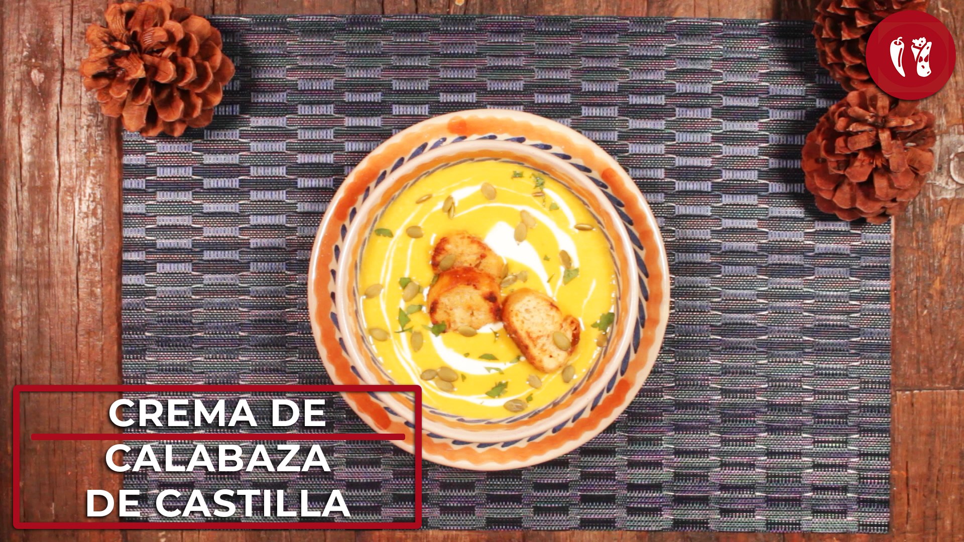 Crema de calabaza de Castilla | Receta fácil para el Otoño | Directo al  Paladar México - Vídeo Dailymotion