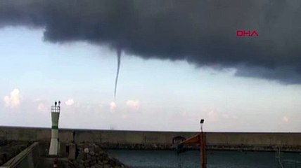 Kastamonu'da aynı anda 5 hortum görüldü