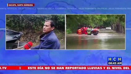 ¡Se agrava situación por filtraciones del Lago de Yojoa en Zacapa, Santa Bárbara!