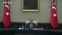 Cumhurbaşkanı Erdoğan başkanlığında Kabine Toplantısı başladı