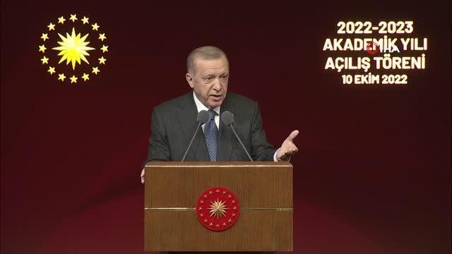 Cumhurbaşkanı Erdoğan: Şimdi Meclis'e bugün inşallah Kabine toplantımız var, anayasa değişikliği teklifimizle temel hak ve özgürlüğü anayasal...