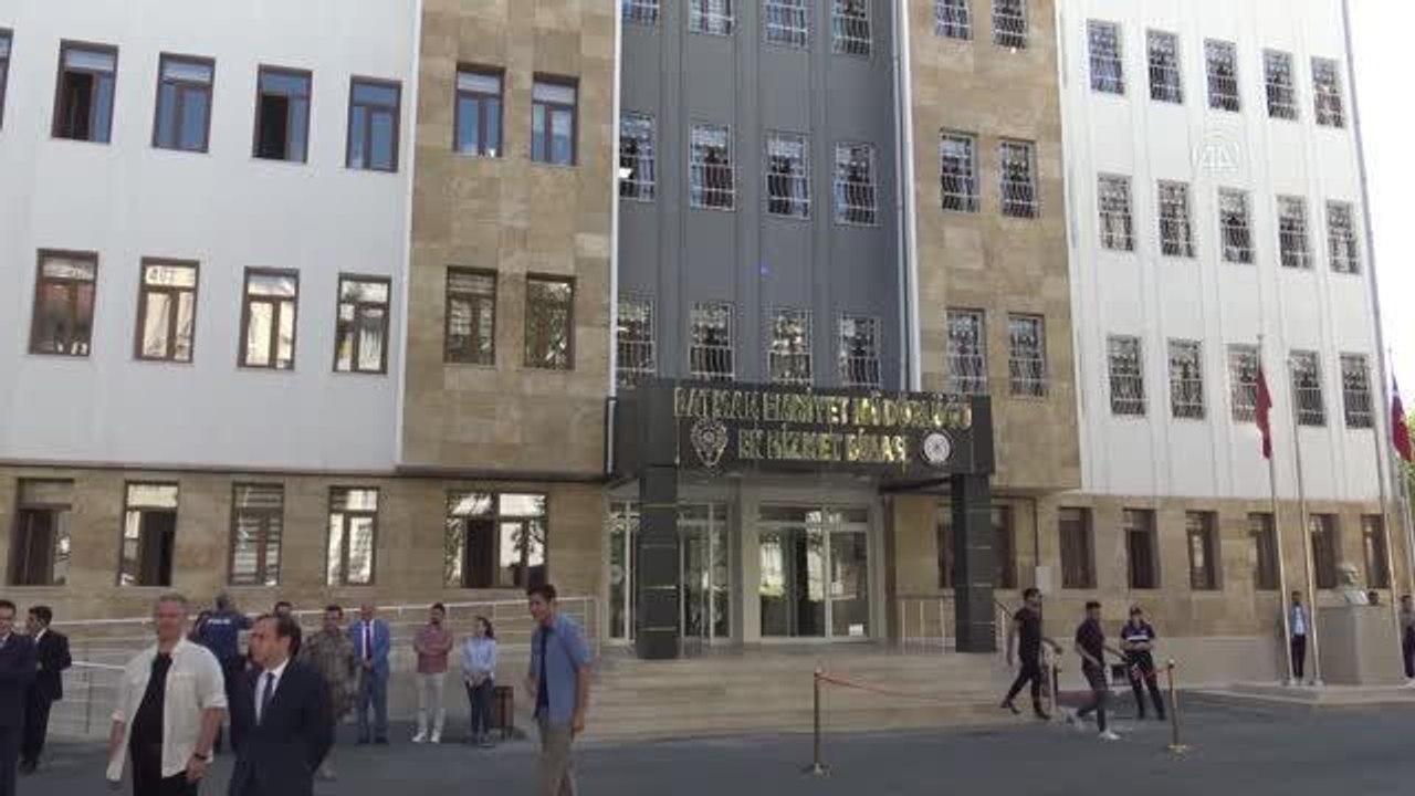 Batman haber: Batman Emniyet Müdürlüğü ek hizmet binasının açılışı yapıldı