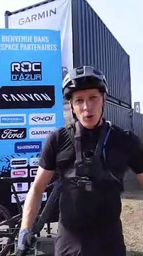 Test de vélos à Roc d'Azur