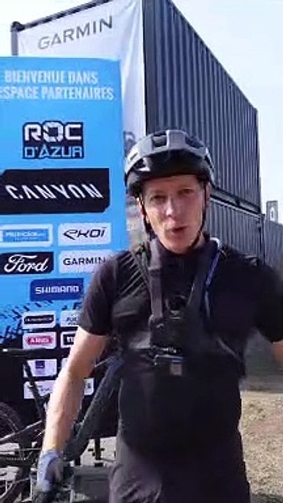 Test de vélos à Roc d'Azur