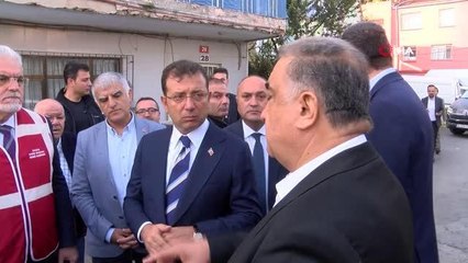 İBB Başkanı İmamoğlu: "Binanın sağlam kalan tek dairesinde doğalgaz aboneliği var"