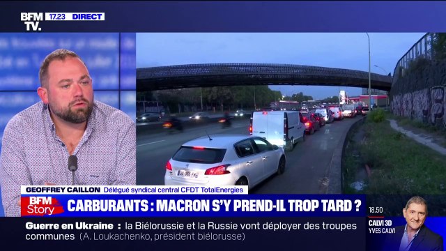 Carburant: Geoffrey Caillon (CFDT TotalEnergies) dénonce une grève préventive et appelle à négocier