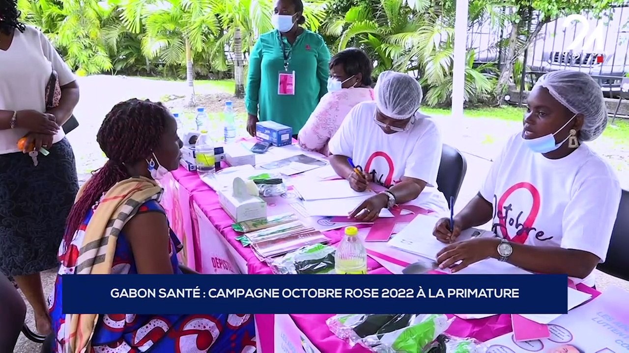 GABON SANTÉ - CAMPAGNE OCTOBRE ROSE 2022 À LA PRIMATURE