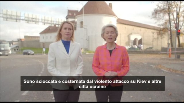Ucraina, Von der Leyen scioccata da violento attacco su Kiev