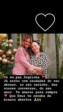 Morte da mãe de César Tralli foi lamentada por Ticiane Pinheiro, mulher do jornalista