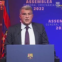 Joan Laporta se moja: "Damos apoyo a la Superliga Europea" / FCB