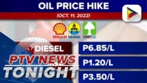 Oil firms to implement big-time fuel price hike effective October 11