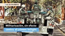 Militarización, sin efecto contra el crimen: InSight