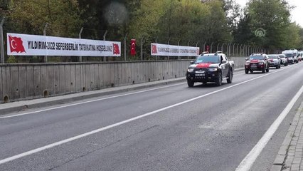 KIRKLARELİ - "Yıldırım-2022 Seferberlik Tatbikatı" devam ediyor