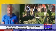 Capturan al presunto responsable de la masacre en Omoa, #Cortés