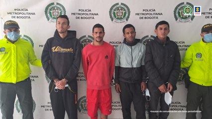 Capturan a 5 personas que estarían involucradas en los crímenes de embolsados en Bogotá