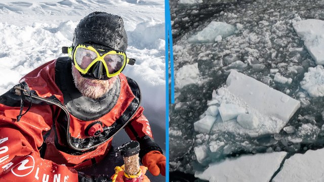 Vivre 6 mois sous la banquise, le défi de l'explorateur Alban Michon pour étudier les effets du réchauffement climatique