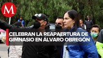 En Álvaro Obregón rescatamos espacios abandonados en beneficio de habitantes: Lía Limón
