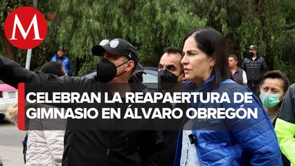 En Álvaro Obregón rescatamos espacios abandonados en beneficio de habitantes: Lía Limón
