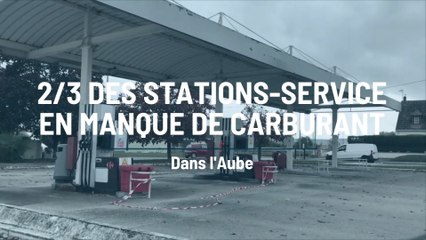 La moitié des stations-service à sec dans l'Aube