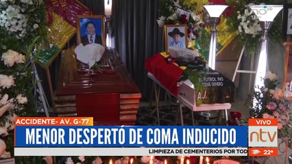 Menor despertó del coma inducido