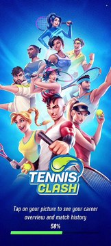 Tennis Clash online Gameplay #gameplay #android #battle #games #tennisclash #sportgames