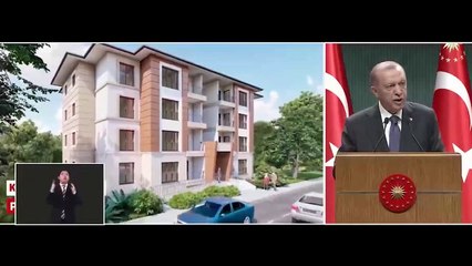 Erdoğan: Cumhuriyet tarihinin en büyük sosyal konut projesine şu ana kadar 7,2 milyon başvuru yapıldı