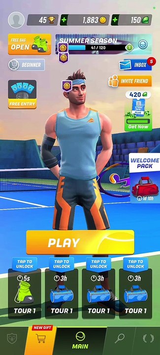 Tennis Clash Online Gameplay (Android) #gameplay #android #battle #sportsgame #tennisclash