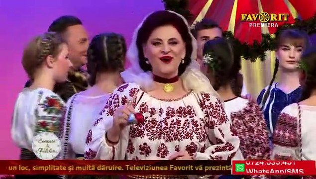 Elisabeta Turcu - Ce frumos e de Craciun (Ceasuri de folclor - Favorit TV - 22.12.2021)