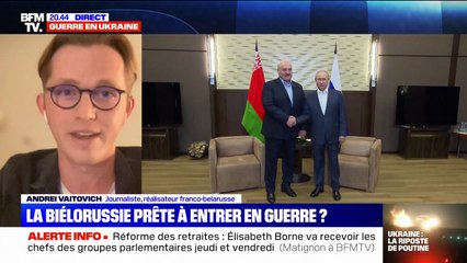 Guerre en Ukraine: la Biélorussie "officialise sa relation", avec la Russie