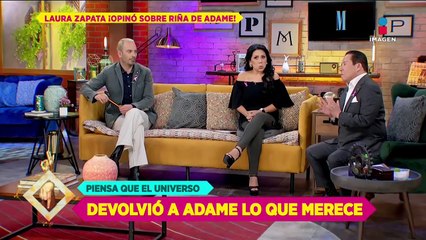 'Se le regresó' Laura Zapata opina sobre GOLPIZA a Adame
