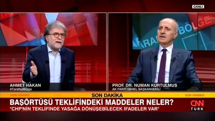 AK Parti Genel Başkanvekili Numan Kurtulmuş, canlı yayında açıklamalarda bulundu