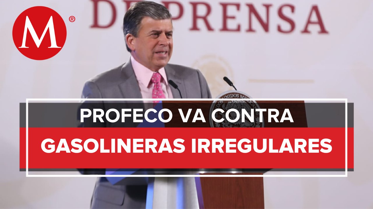 Profeco coloca sellos de inmovilización en tres gasolineras