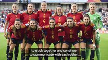Rapinoe supports Spanish striking players
