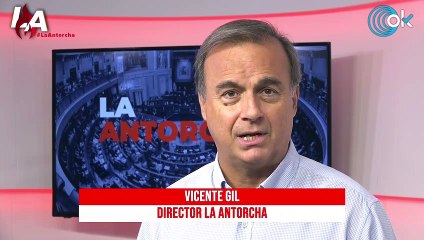 Editorial de Vicente Gil en La Antorcha del dia 10 de octubre