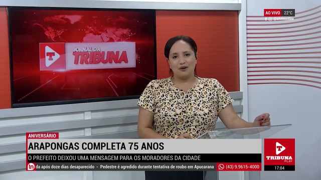 Arapongas completa 75 anos nesta segunda-feira