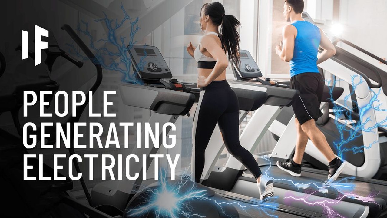 What If We Generated Electricity With Our Bodies?