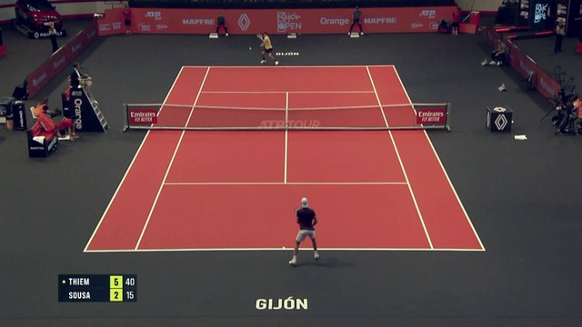 Thiem v Sousa | ATP Gijon | Match Highlights