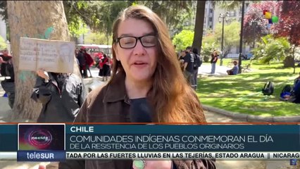 Download Video: Chile: Comunidades indígenas son reprimidas por conmemorar el día de la resistencia de los pueblos