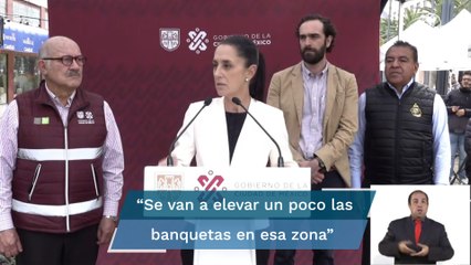 “Ya se está trabajando”: Sheinbaum sobre inundaciones en puente de Cuemanco