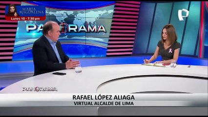 Rafael López Aliaga: "Lima es región y yo debería tomar las competencias de salud y educación"