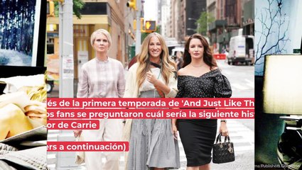 ¡El ex de Carrie! ¿Regresará Aidan a 'And Just Like That...'?