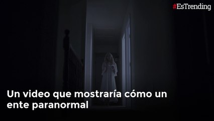 Supuesto fantasma habría empujado a una niña: todo quedó registrado en un video