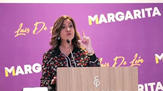 Margarita Cedeño recibe apoyo de Luis de León para fortalecer aspiración en consulta PLD