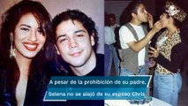Así fue la boda secreta de Selena y Chris Pérez