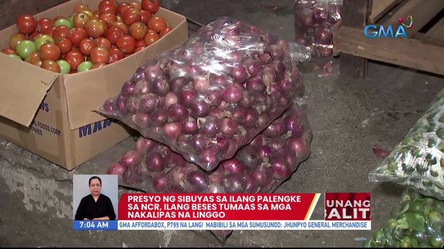 Presyo ng sibuyas sa ilang palengke sa NCR, ilang beses tumaas sa mga nakalipas na linggo | UB