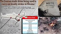 The Iranian-made 'suicide' drone being used to carry out deadly strikes in Ukraine: Russia unleashes Shahed-136 'kamikaze' weapons which overwhelm ground targets and can evade air defences