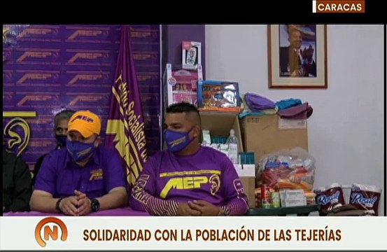 Partido MEP se solidariza para recaudar insumos a familias afectadas en Las Tejerías